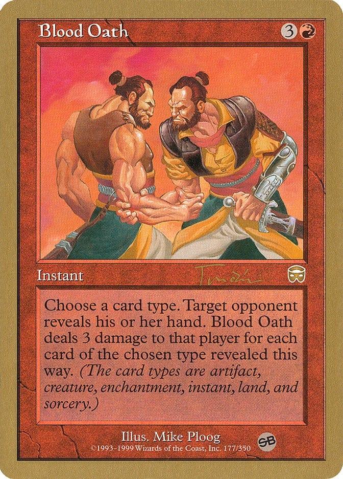 Magic: The Gathering MTG Single Blood Oath [World Championship Decks 2001]