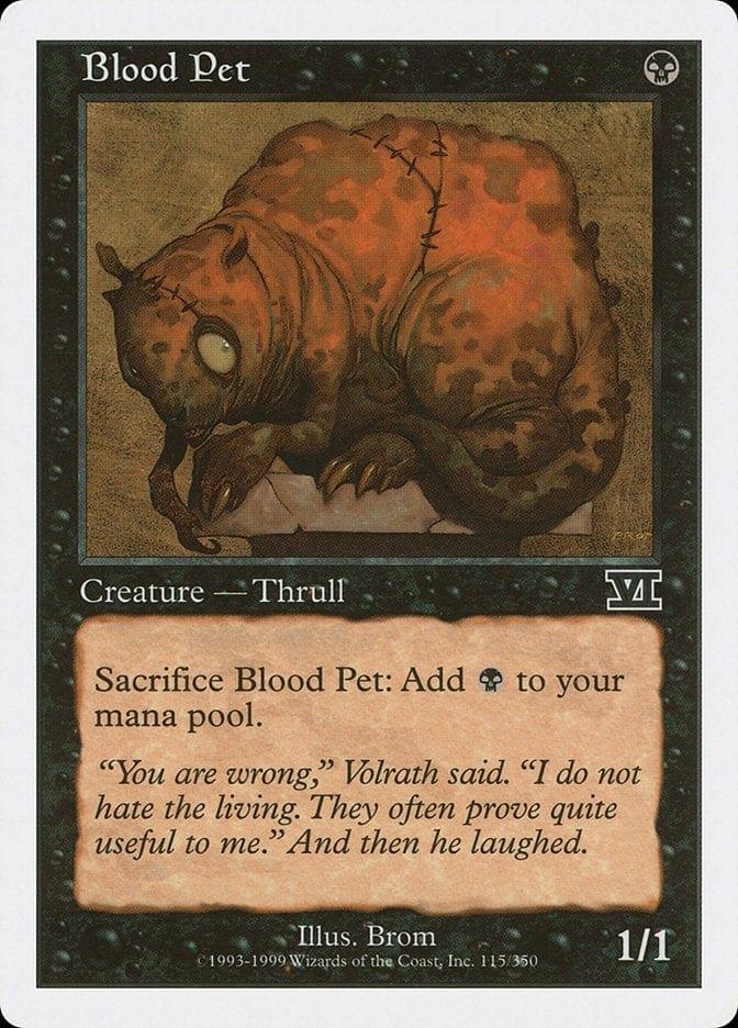 Magic: The Gathering MTG Single Blood Pet [Classic Sixth Edition]