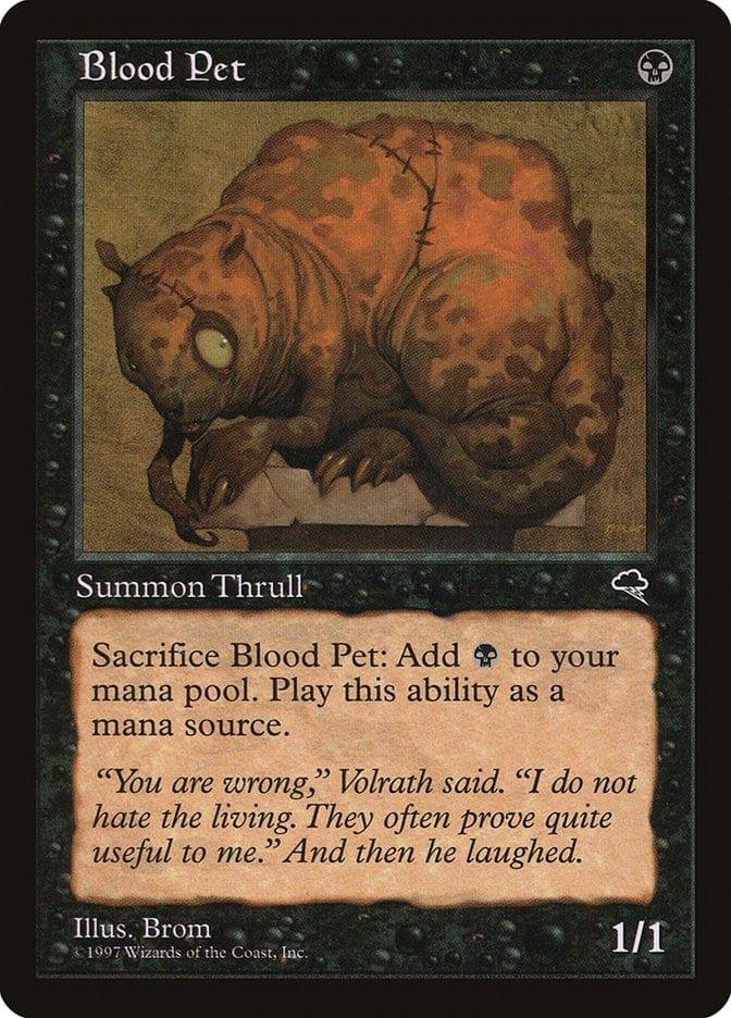 Magic: The Gathering MTG Single Blood Pet [Tempest]