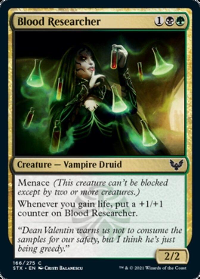 Magic: The Gathering MTG Single Blood Researcher [Strixhaven: School of Mages]