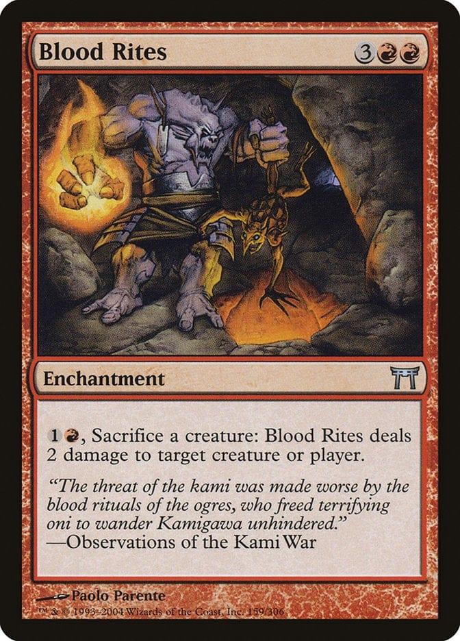 Magic: The Gathering MTG Single Blood Rites [Champions of Kamigawa]