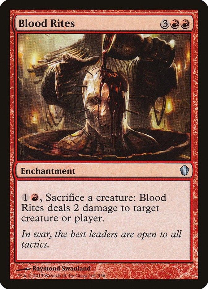 Magic: The Gathering MTG Single Blood Rites [Commander 2013]