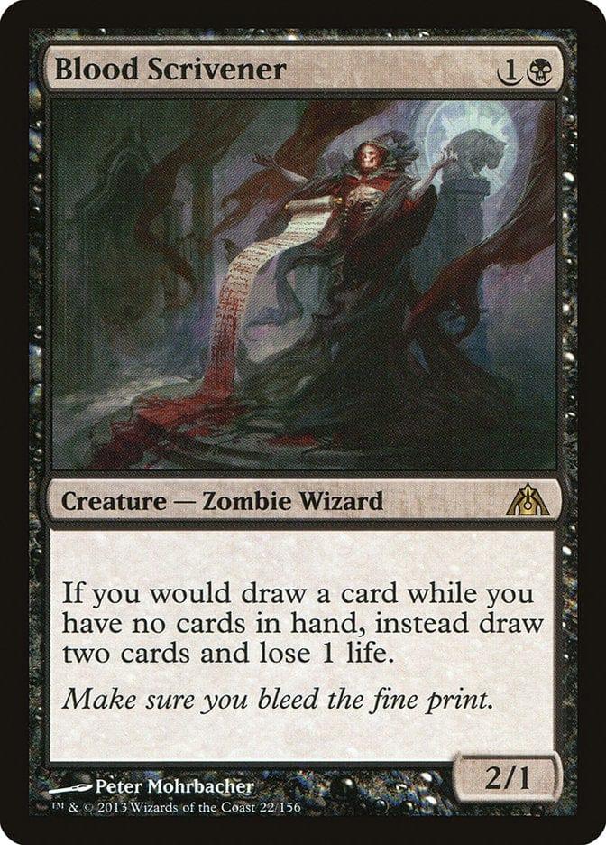 Magic: The Gathering MTG Single Blood Scrivener [Dragon's Maze]