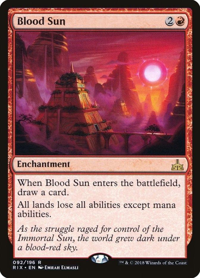 Magic: The Gathering MTG Single Blood Sun [Rivals of Ixalan]