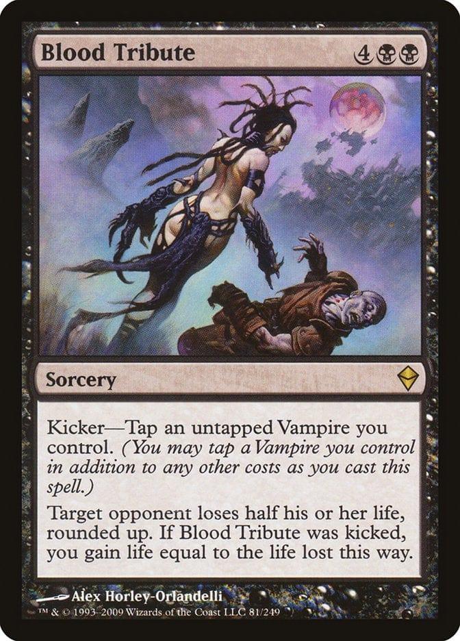 Magic: The Gathering MTG Single Blood Tribute [Zendikar]