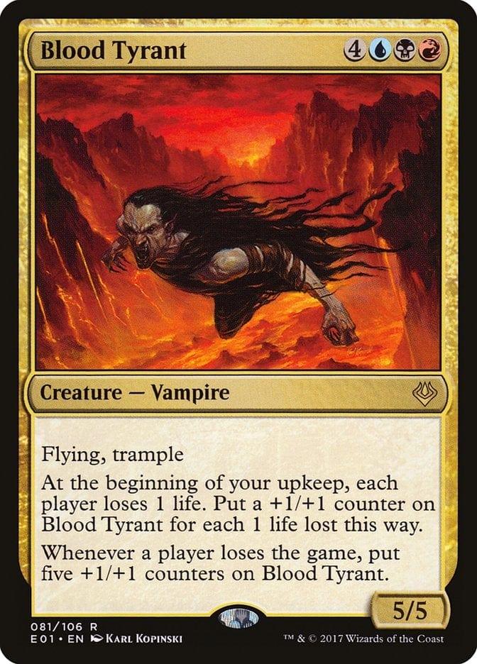 Magic: The Gathering MTG Single Blood Tyrant [Archenemy: Nicol Bolas]