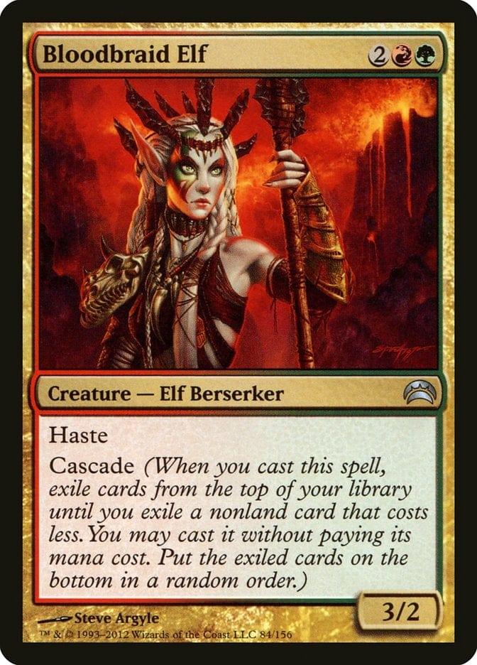Magic: The Gathering MTG Single Bloodbraid Elf [Planechase 2012]