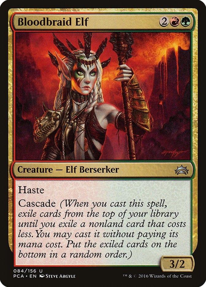 Magic: The Gathering MTG Single Bloodbraid Elf [Planechase Anthology]