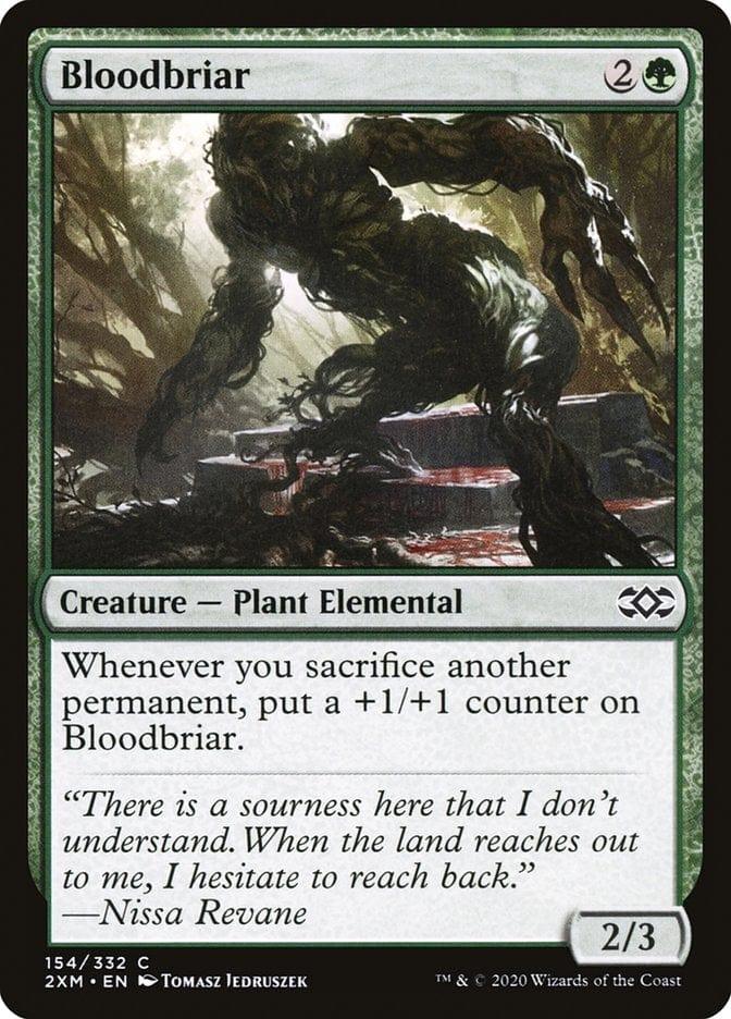 Magic: The Gathering MTG Single Bloodbriar [Double Masters]