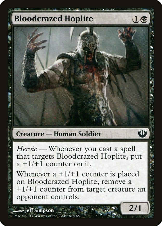 Magic: The Gathering MTG Single Bloodcrazed Hoplite [Journey into Nyx]