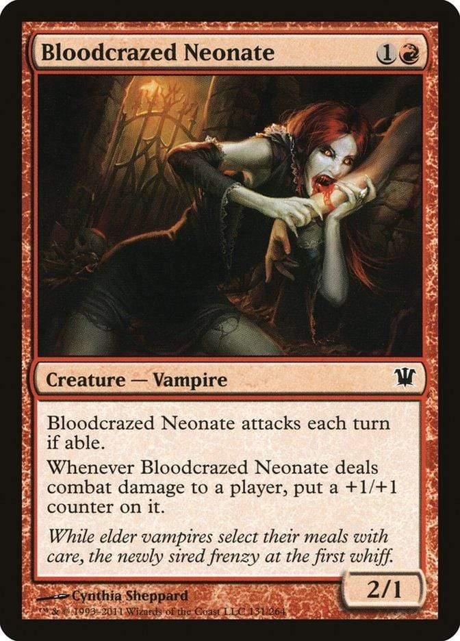Magic: The Gathering MTG Single Bloodcrazed Neonate [Innistrad]