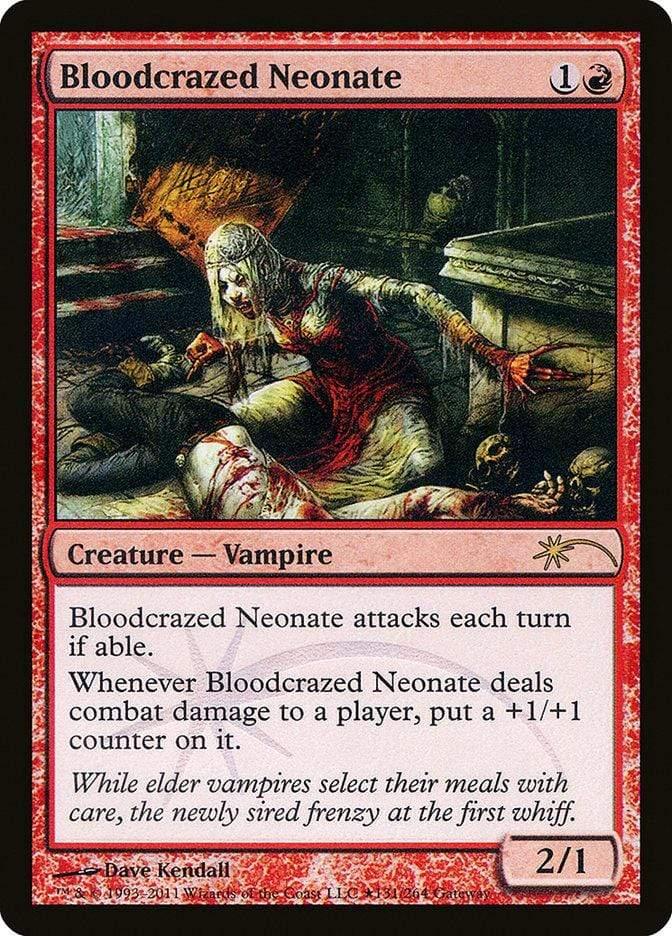 Magic: The Gathering MTG Single Bloodcrazed Neonate [Wizards Play Network 2011]