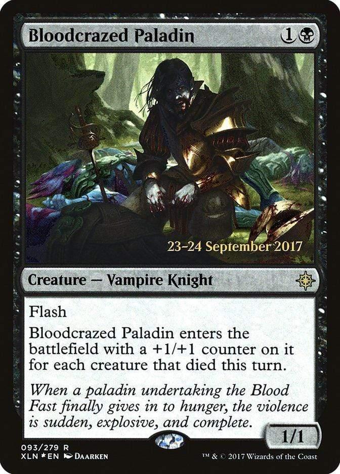 Magic: The Gathering MTG Single Bloodcrazed Paladin  [Ixalan Prerelease Promos]