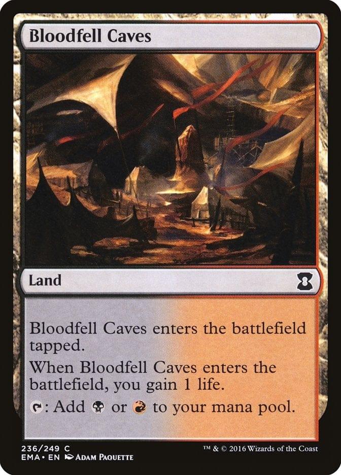 Magic: The Gathering MTG Single Bloodfell Caves [Eternal Masters]