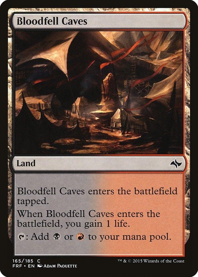 Magic: The Gathering MTG Single Bloodfell Caves [Fate Reforged]