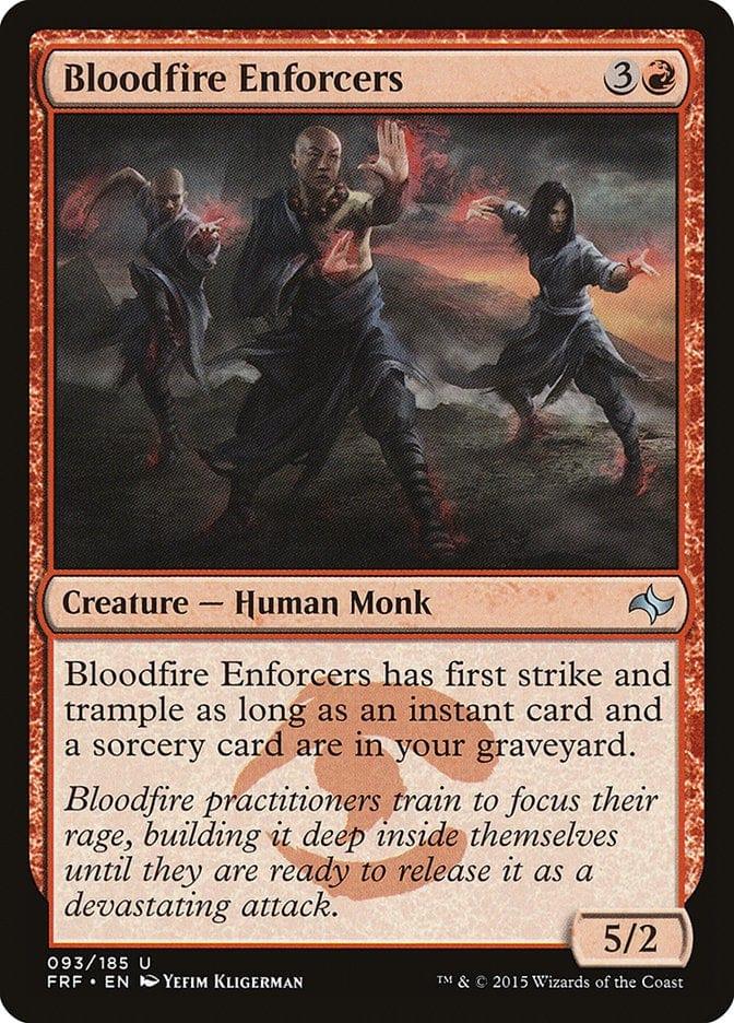 Magic: The Gathering MTG Single Bloodfire Enforcers [Fate Reforged]