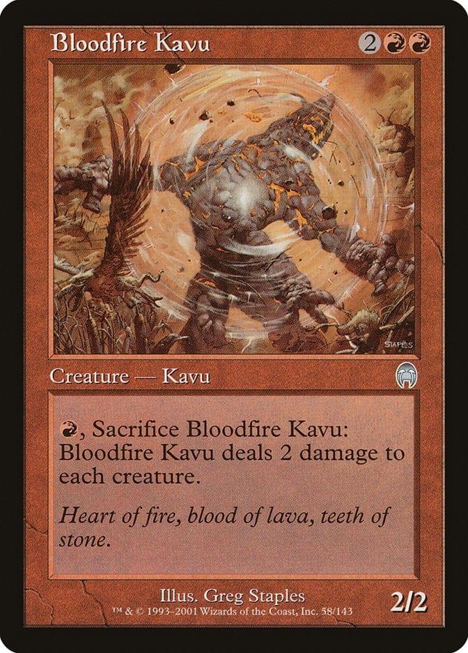 Magic: The Gathering MTG Single Bloodfire Kavu [Apocalypse]