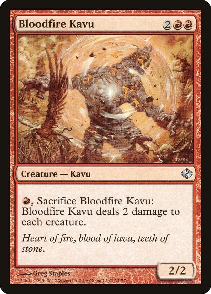Magic: The Gathering MTG Single Bloodfire Kavu [Duel Decks: Venser vs. Koth]