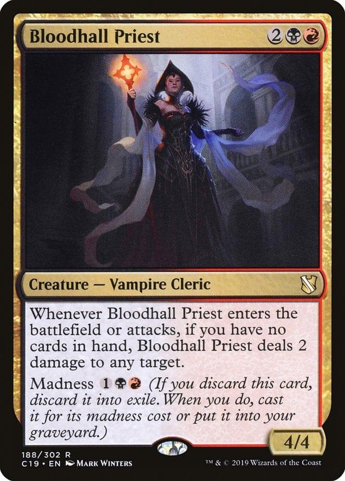 Magic: The Gathering MTG Single Bloodhall Priest [Commander 2019]