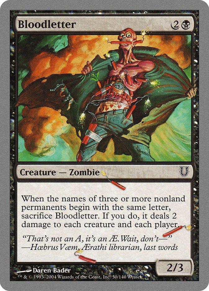 Magic: The Gathering MTG Single Bloodletter [Unhinged]
