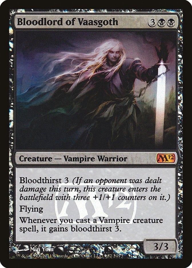 Magic: The Gathering MTG Single Bloodlord of Vaasgoth [Magic 2012 Prerelease Promos]