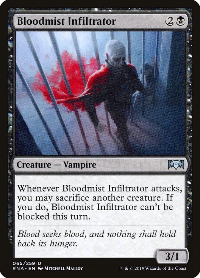 Magic: The Gathering MTG Single Bloodmist Infiltrator [Ravnica Allegiance]