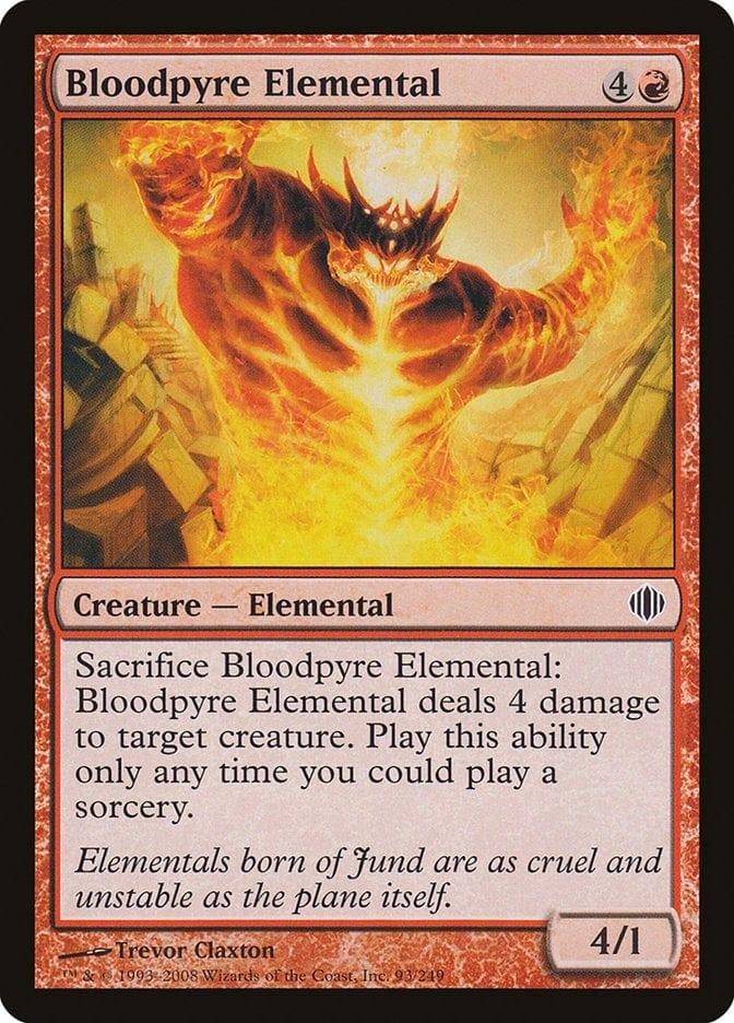 Magic: The Gathering MTG Single Bloodpyre Elemental [Shards of Alara]