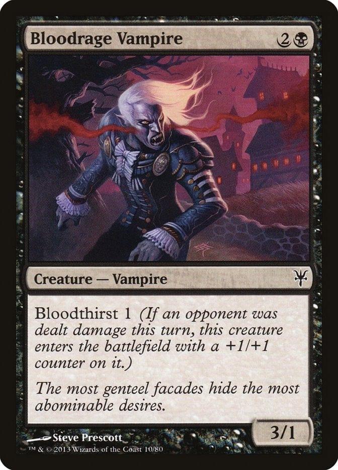 Magic: The Gathering MTG Single Bloodrage Vampire [Duel Decks: Sorin vs. Tibalt]