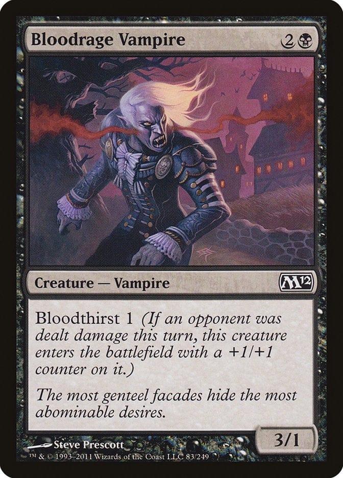 Magic: The Gathering MTG Single Bloodrage Vampire [Magic 2012]