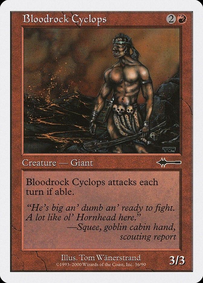 Magic: The Gathering MTG Single Bloodrock Cyclops [Beatdown Box Set]