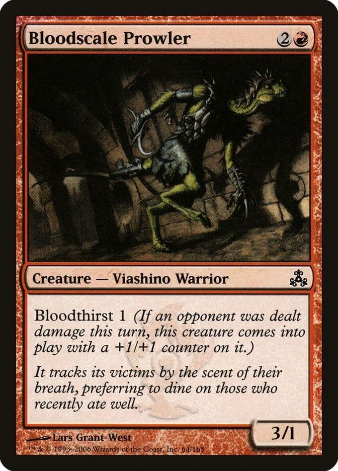 Magic: The Gathering MTG Single Bloodscale Prowler [Guildpact]