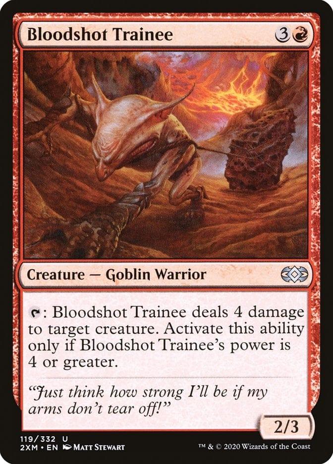 Magic: The Gathering MTG Single Bloodshot Trainee [Double Masters]
