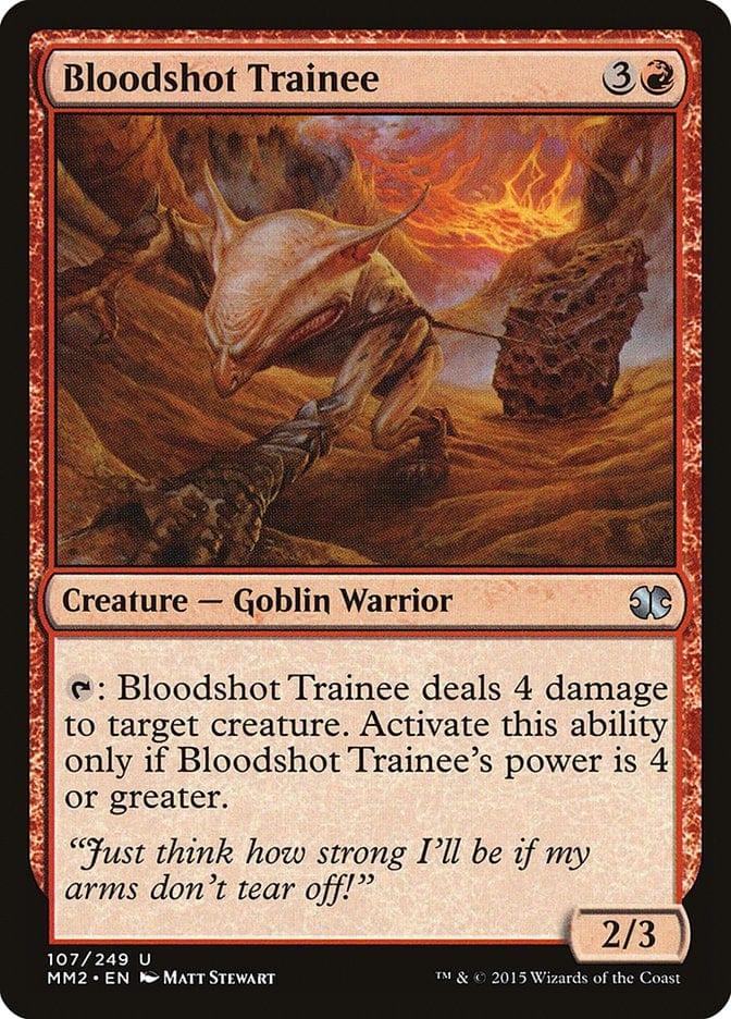 Magic: The Gathering MTG Single Bloodshot Trainee [Modern Masters 2015]