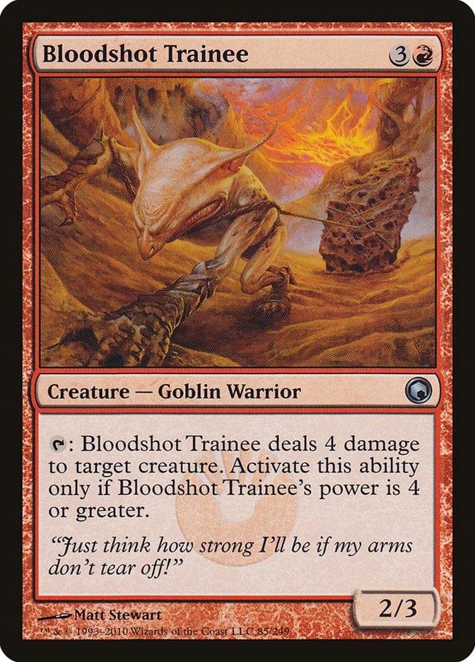 Magic: The Gathering MTG Single Bloodshot Trainee [Scars of Mirrodin]