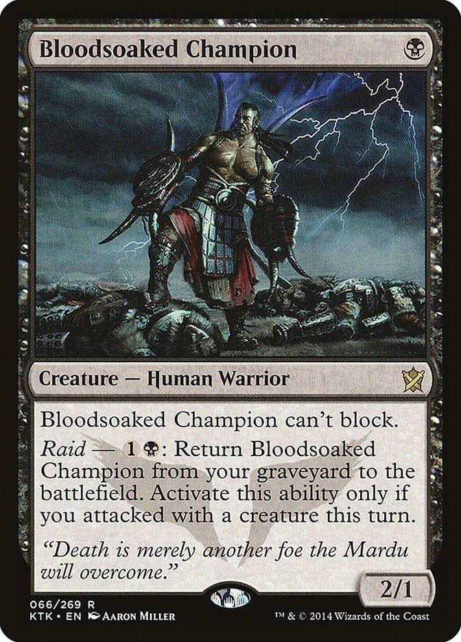 Magic: The Gathering MTG Single Bloodsoaked Champion [Khans of Tarkir]