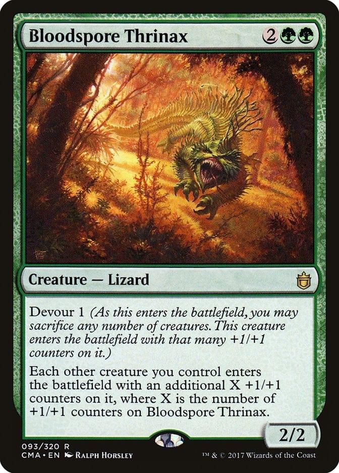 Magic: The Gathering MTG Single Bloodspore Thrinax [Commander Anthology]