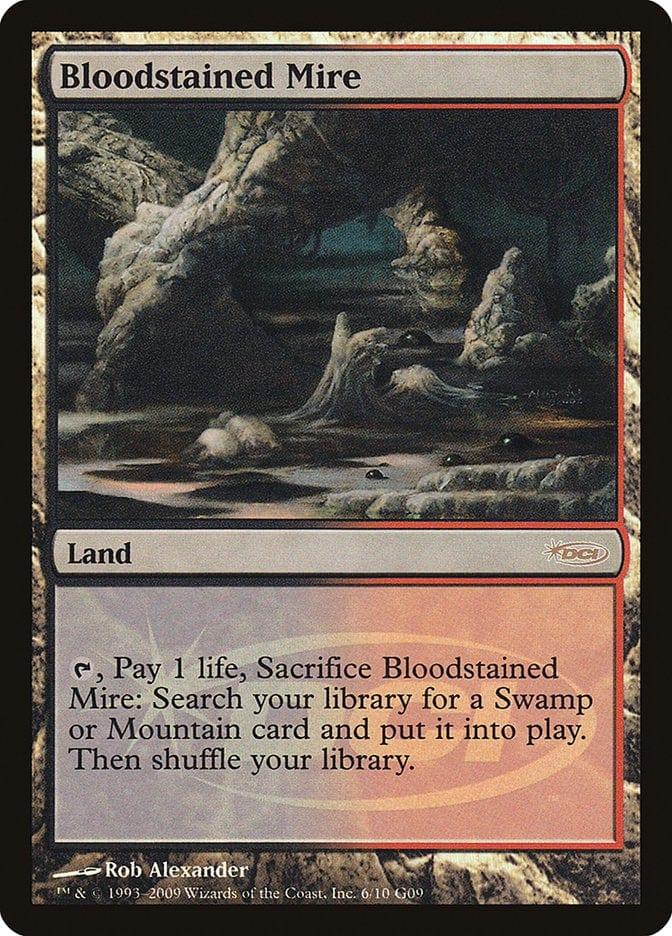Magic: The Gathering MTG Single Bloodstained Mire [Judge Gift Cards 2009]