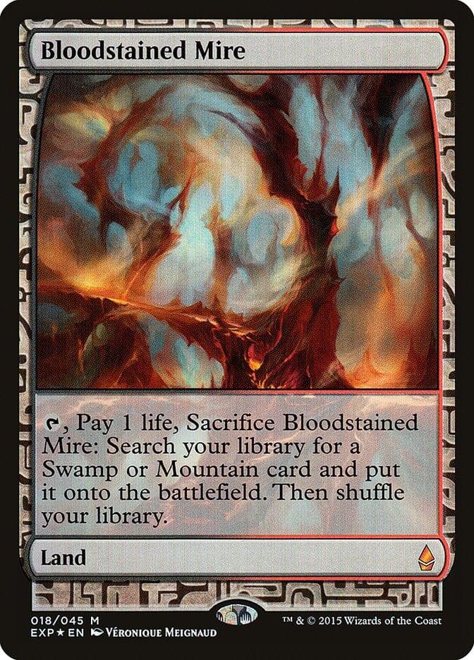 Magic: The Gathering MTG Single Bloodstained Mire [Zendikar Expeditions]
