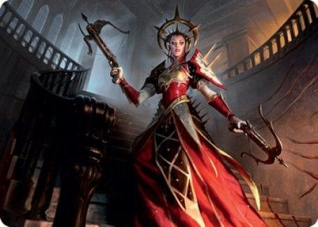Magic: The Gathering MTG Single Bloodthirsty Adversary Art Card [Innistrad: Midnight Hunt Art Series]