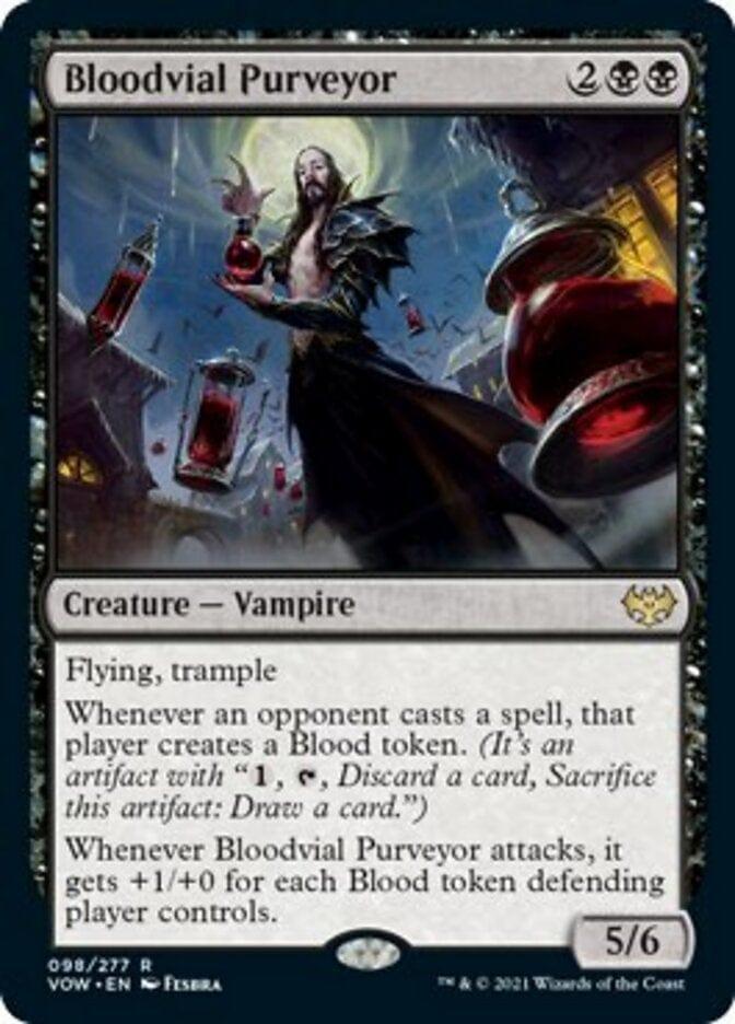 Magic: The Gathering MTG Single Bloodvial Purveyor [Innistrad: Crimson Vow]
