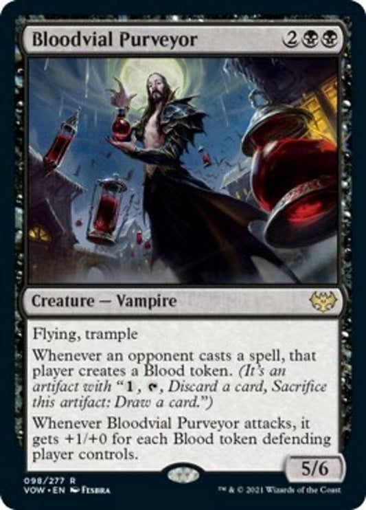 Magic: The Gathering MTG Single Bloodvial Purveyor [Innistrad: Crimson Vow]