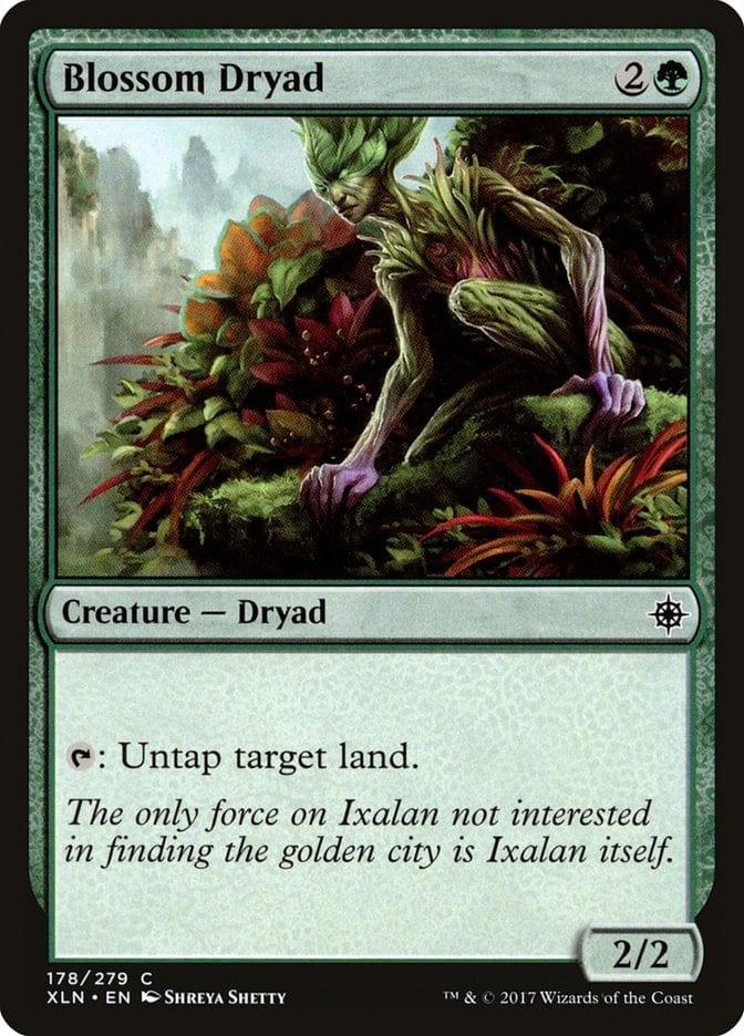 Magic: The Gathering MTG Single Blossom Dryad [Ixalan]