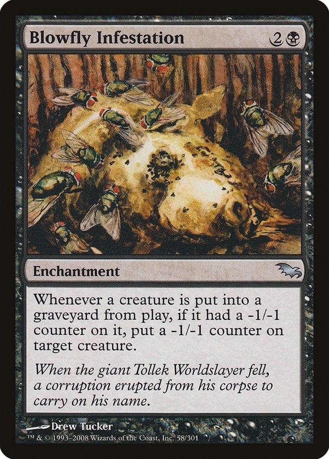 Magic: The Gathering MTG Single Blowfly Infestation [Shadowmoor]