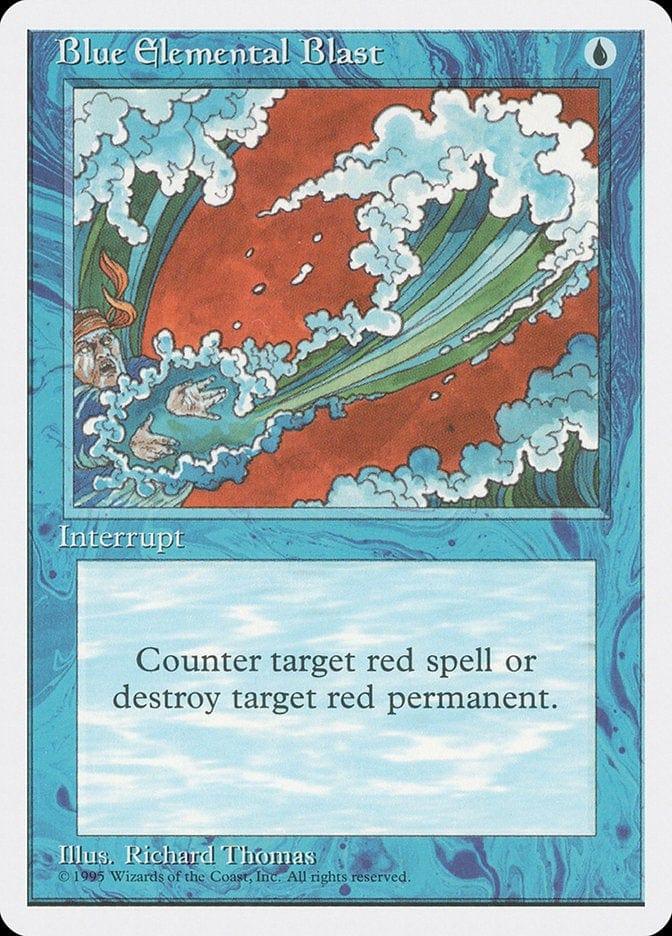 Magic: The Gathering MTG Single Blue Elemental Blast [Fourth Edition]