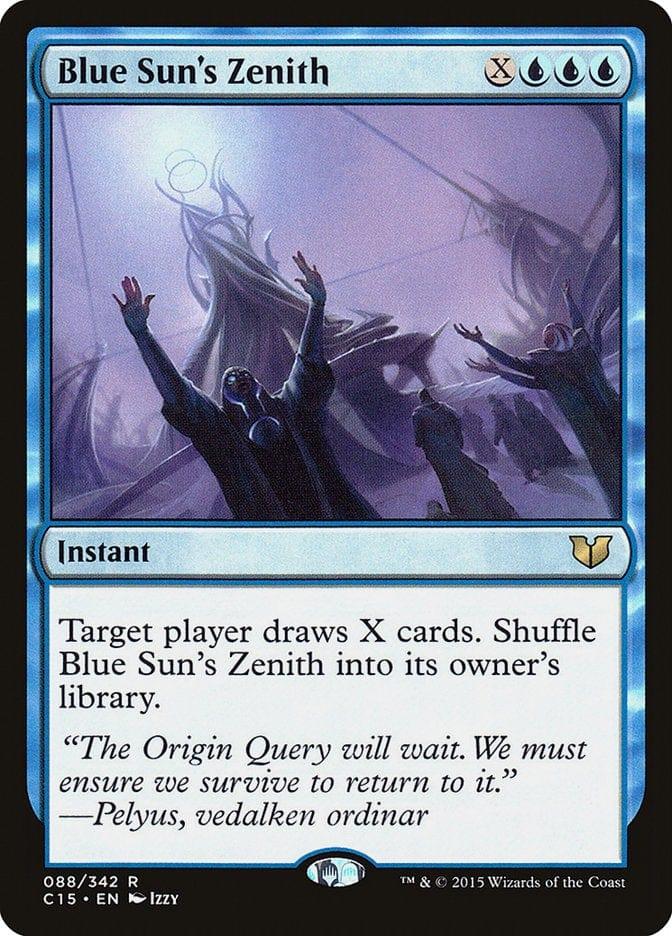 Magic: The Gathering MTG Single Blue Sun's Zenith [Commander 2015]