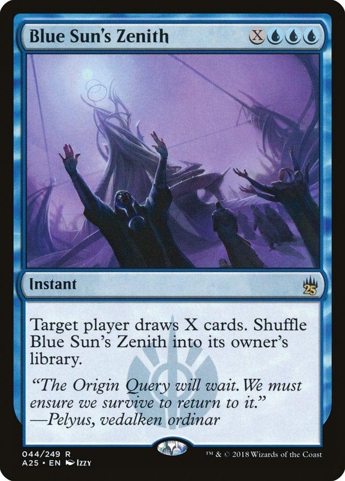 Magic: The Gathering MTG Single Blue Sun's Zenith [Masters 25]