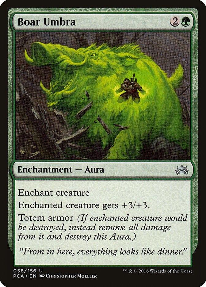 Magic: The Gathering MTG Single Boar Umbra [Planechase Anthology]