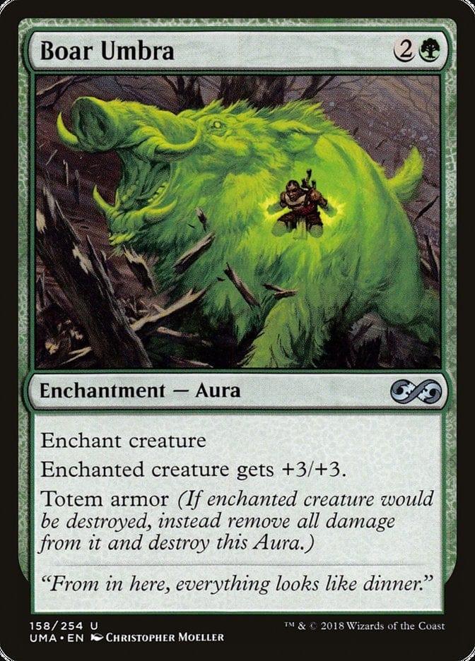Magic: The Gathering MTG Single Boar Umbra [Ultimate Masters]