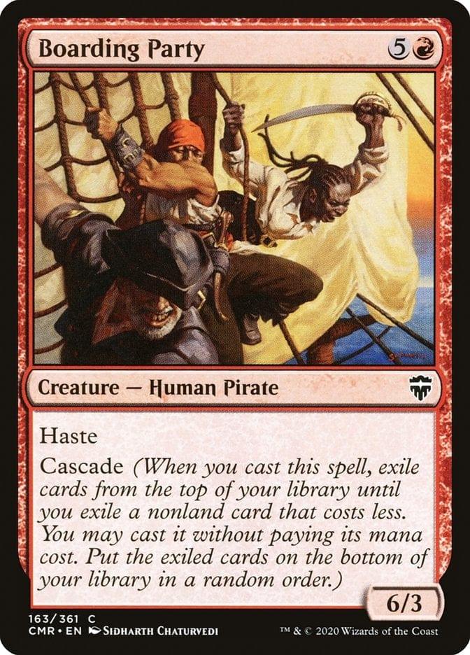Magic: The Gathering MTG Single Boarding Party [Commander Legends]