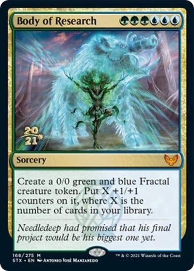 Magic: The Gathering MTG Single Body of Research [Strixhaven: School of Mages Prerelease Promos]